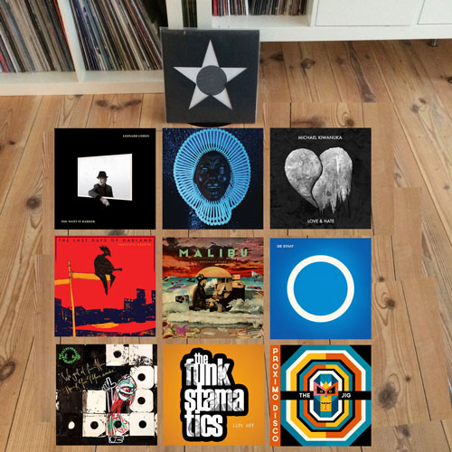 de tien beste albums van 2016